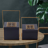 New Chinese Style Creative Wooden Lacq-Uer Storage Box,Basket,Decorative Ornaments,Study Room,Porch Furnishings