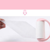 New Clothing Cleaning Sticky Hair Hand Hold Roller Reusable Wool Dust Catcher Washable Carpet Dust Drum Lint Remover Brushes