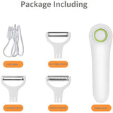 Electrical Vegetable Peeler, Handheld Peeler for Apples,Potato, Carrots, Fruit Etc.