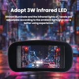 NV4000 12 Megapixel Outdoor Infrared Optical Binocular Night Visions 3 Inch 10 Languages 5X Digital Zoom Photo Video Playback