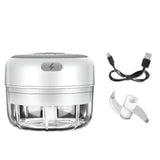 Household Kitchen Tools Durable Practical And Convenient Rechargeable Multifunctional Vegetable Chopper Meat Grinder