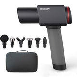 2020 High Quality Muscle Therapy Massage Gun Pain Relief After Exercising 6 Levels Speed Low Noise 6 Heads Massager CE Proved