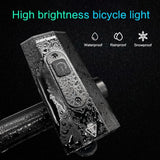 USB Recharge Waterproof LED Bicycle Light 500LM T6 LED Glare Mountain Bike Flashlight Bike Bicycle Front Lamp Cycling Equipment