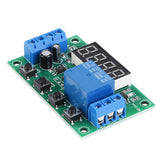 5V 12V 1 Channel Relay Module Cycle Trigger Delay Power-off Delay Timing Circuit Switch Time Relay