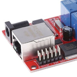 F19E LAN Ethernet 2 Way Relay Board Delay Switch TCP/UDP Controller Module WEB Server Great Value