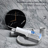 Water Flosser with 230ml Tank 5 Cleaning Modes IPX-7 Waterproof Cordless Rechargeable Oral Irrigator Electric Teeth Cleaner