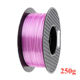 1.75mm 3D Printer Filament PLA Silk Texture 0.25Kg 250g Shine Silky 3D Pen Printing Filaments Rich Luster Printing Materials