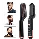 Brush Comb Men Beard Smooth Shape Anti Static Fluffy Straight Beard Comb