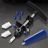2 In 1 High-strength Portable Ceramic Tile Glass Cutter Opener Home Glass Cutter Tile Cutter Diamond Cutting Hand Tools Black