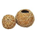 Hanging  Basket With Coir Liner Wall Outdoor Garden Park Flower Pot Balcony Patio Lawn Entryway For Indoor Plants