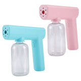 Handheld USB Blue Light Sanitizer Sprayer, Nano Sterilization 300ml Disinfectant Fogger Mister