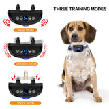 Dog anti barking collar rechargeable Automatic no bark dog training collar digital display waterproof dog no bark accessories
