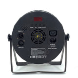 Wireless Remote Control LED dj light Led Flat Par 9x18W RGBWA UV 6IN1 DMX controlled Home Disco Lights
