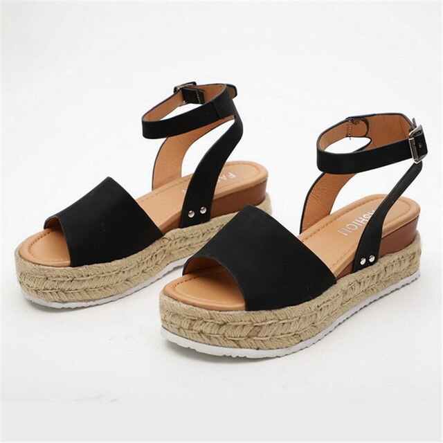 Wedges Shoes For Women High Heels Sandals Woman Summer Shoes Plus Size