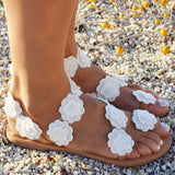 Women Sandals Bohemia Style Summer Shoes For Women Flat Sandals
